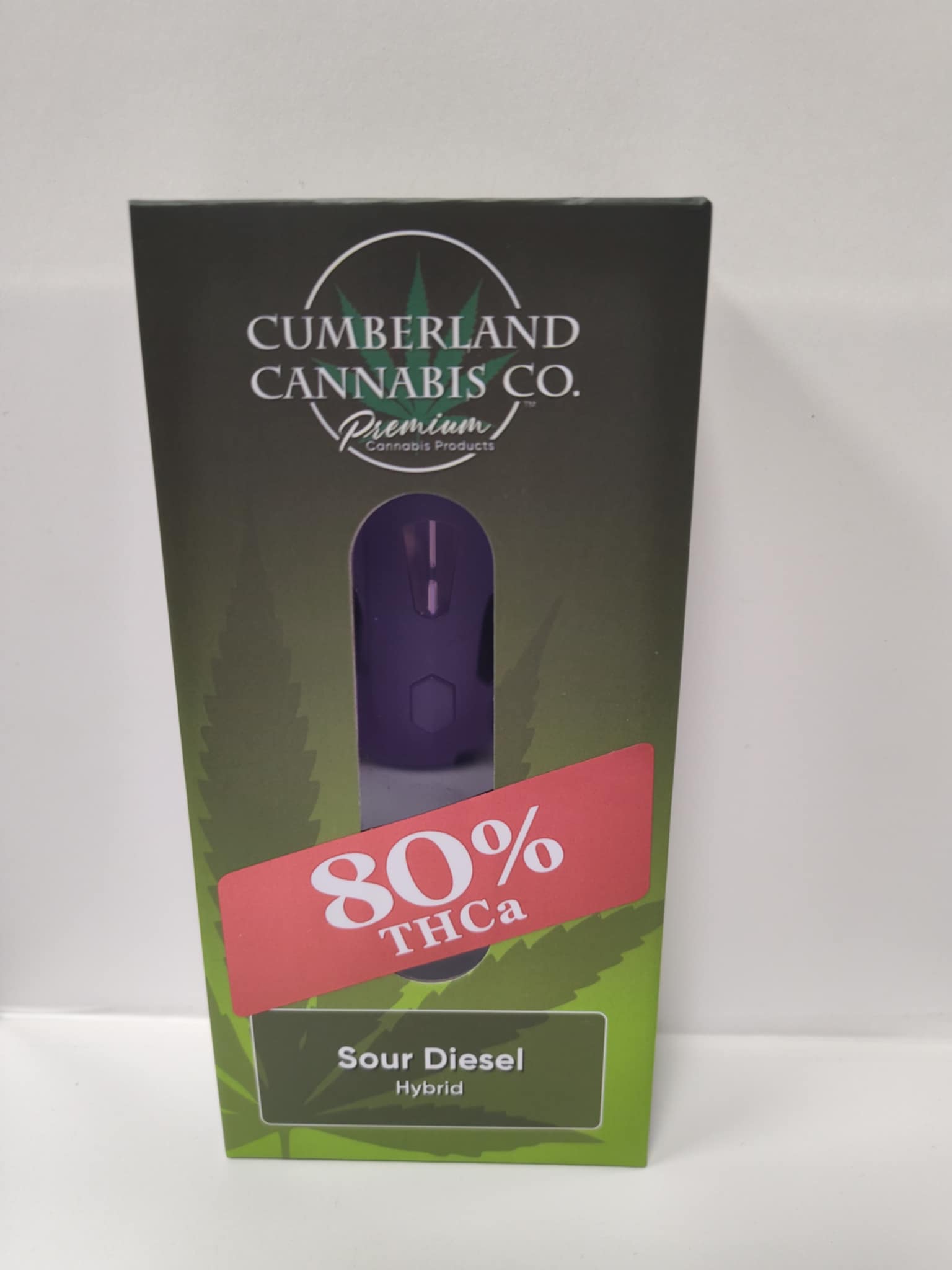 CCC Sour Diesel 80%- Cannabis Disposable 2ml THCA